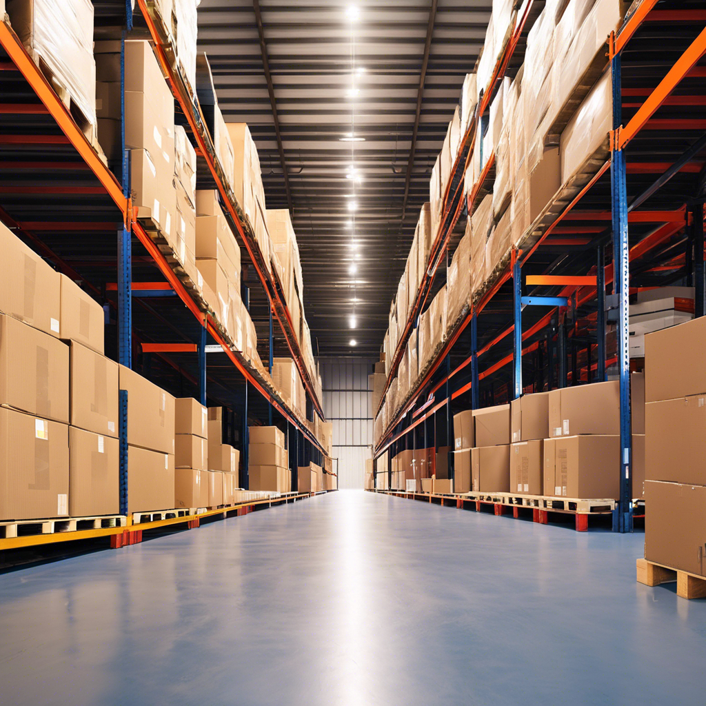 555 Scotland Ltd Pallet Racking Warehouse Interior